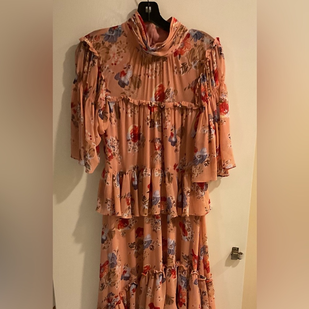Pristine 🩷 Cinq a Sept Maxi Dress 🩷 size 12 🩷 Gorgeous & Flawless! - Picture 2 of 11
